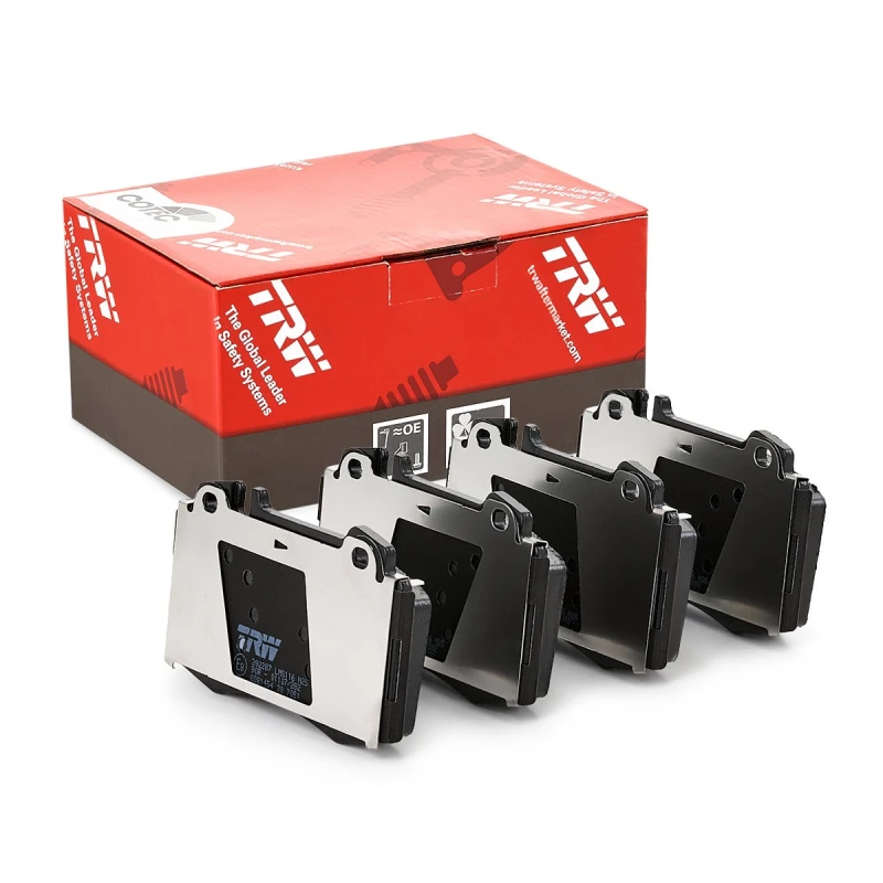 Image of TRW GDB1454 Brake pad set prepared for wear warning indicator Brake Pad Set,disc brake (402)