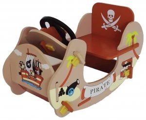 image of Kiddi Style Pirate Themed Rocking Boat