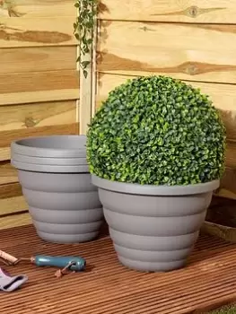 Image of Wham Set Of 4 H340 Beehive 32Cm Round Pot