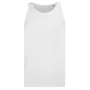 Image of Stedman Mens Classic Fitted Tank Top (M) (White)