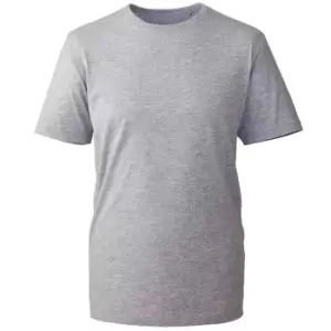 Image of Anthem Mens Marl Organic T-Shirt (3XL) (Grey)