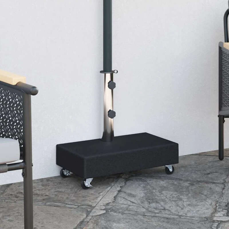 Image of VIDAXL Vidaxl - Umbrella Base Black 45x25x8cm Granite 8720286153550