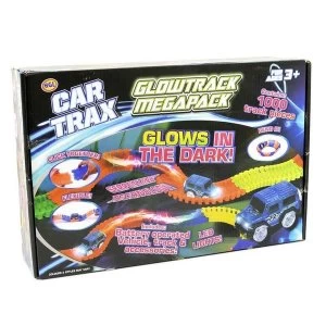 image of Car Trax Glowtrack Megapack - 1000 Piece Set