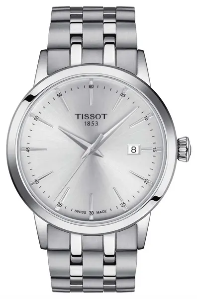 image of Tissot T1294101103100 Mens Classic Dream Silver Dial Watch