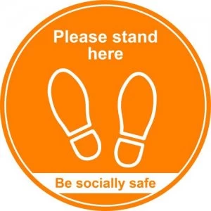 Image of 400mm Floor Graphic stand here - Amber