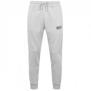 Diesel Small Logo Fleece Jogging Bottoms - Grey 912