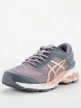 Image of Asics Gel-Kayano 26, Grey, Size 5, Women