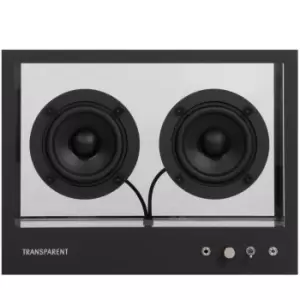 Image of Transparent Speakers 'Small' Black