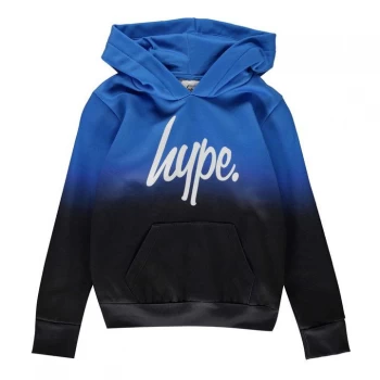 image of Hype Blue Fade Kids Pullover Hoodie - Blue