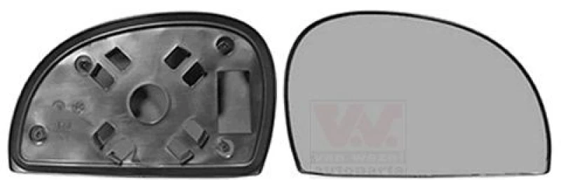 Image of VAN WEZEL Wing mirror glass VAN WEZEL 8225832
