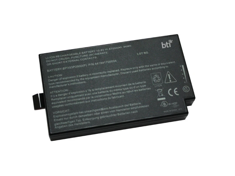 Image of BTI BTI 94Wh 9 cell 441814400099 compatible battery for GETAC B300X B300 GBM9X1-BTI