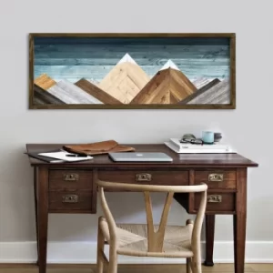 Image of TAH107 Multicolor Decorative Framed MDF Painting (3 Pieces)
