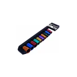 Image of Autojack 1/2 Sq Drive 10Pc Metric Professional Socket Set