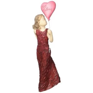 Image of More than Words Figurines Happy Birthday