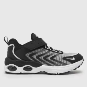Image of Nike Black & White Air Max Tw Junior Trainers