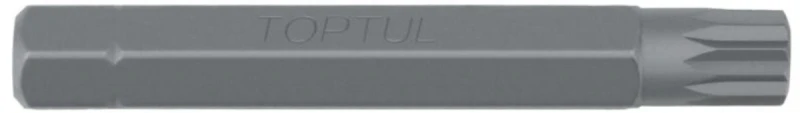 Image of TOPTUL FSFB1212 Screwdriver Bit Spline, Chrome Vanadium Steel Chrome Vanadium Steel Screwdriver Bit (5514)
