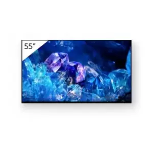 image of Sony FWD-55A80K Signage Display Digital signage flat panel 139.7cm (55") OLED WiFi 4K Ultra HD Black Built-in processor Android 10