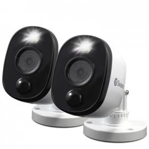 Image of Swann 1080p HD Warning Light Analog Bullet Camera