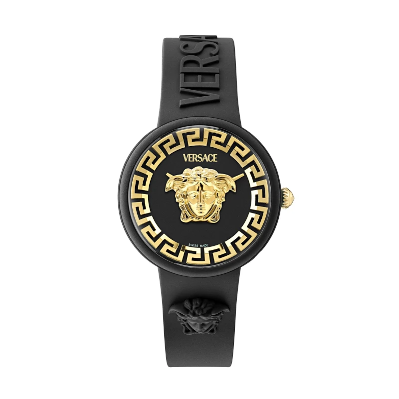 Image of Versace VE8J00624 ICONIC MEDUSA POP (39mm) Black Dial / Watch