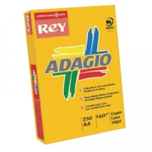 image of Adagio Intense Orange A4 Coloured Card 160gsm Pack of 250 201.1224