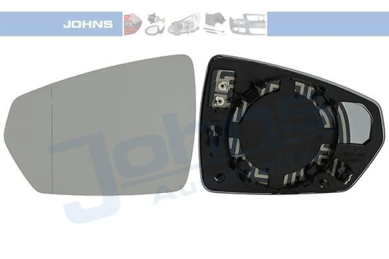 Image of Wing mirror glass JOHNS 95 28 37-81