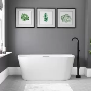 Image of Freestanding Double Ended Back to Wall Bath 1700 x 800mm - Gable
