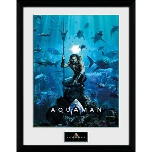 image of Aquaman One Sheet Collector Print