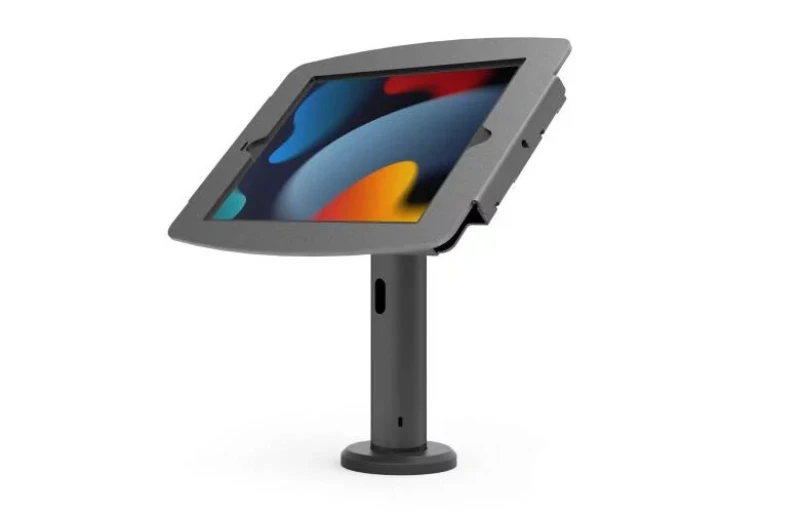 Image of Compulocks Compulocks iPad 10.2" Space Enclosure Tilting Stand 8" Black TCDP01102IPDSB