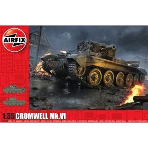 Image of Airfix Cruiser Mk.VIII A27M 1:35 Cromwell Mk.VI Model Kit