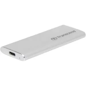 Image of Transcend ESD240C 120 GB External SSD hard drive USB-C Silver TS120GESD240C
