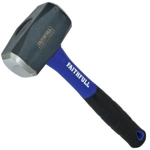 image of Faithfull Club Hammer with Fibreglass Handle - 1.13KG