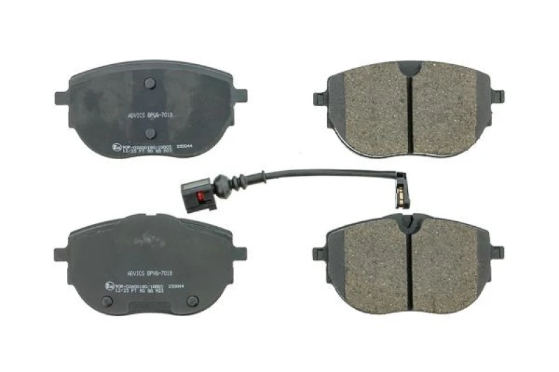 Image of AISIN BPVG-7018 Brake pad set incl. wear warning contact Brake Pad Set,disc brake (402)