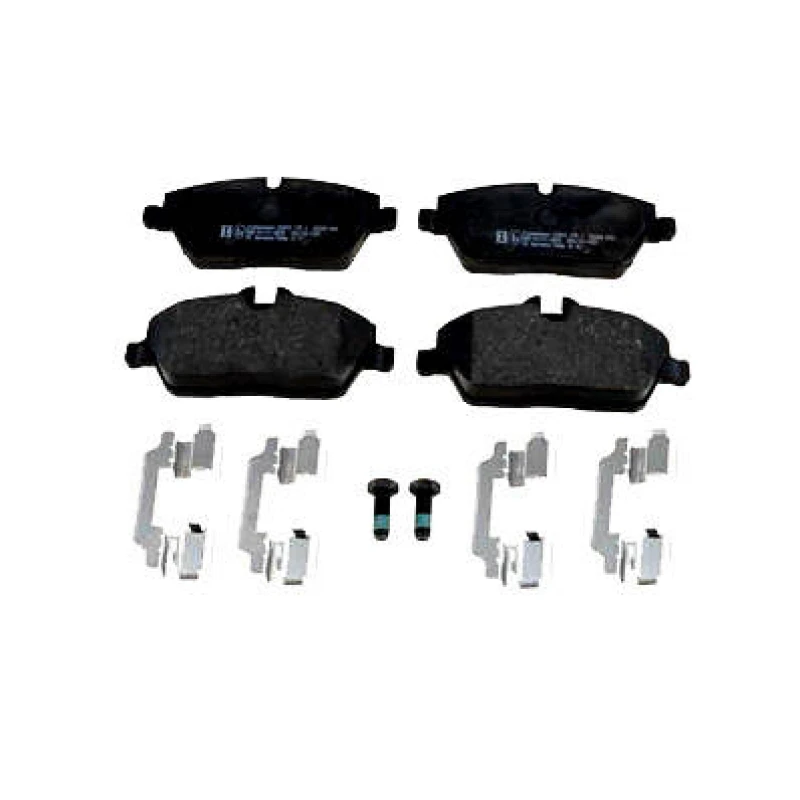 Image of ZIMMERMANN 23915.175.3 Brake pad set Front Axle, prepared for wear warning indicator, Photo corresponds to scope of supply, with bolts/screws Brake P