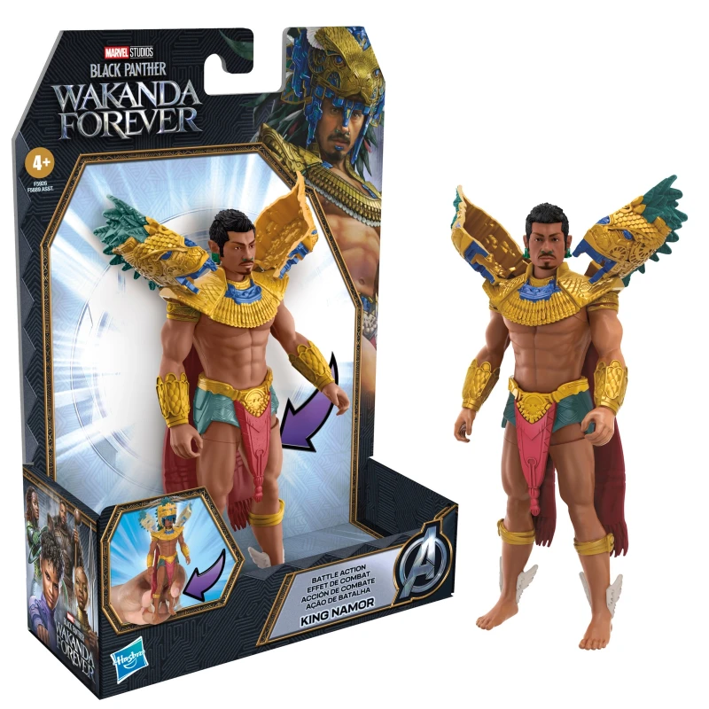 Image of Marvel Studios' Black Panther Wakanda Forever Battle Action King Namor