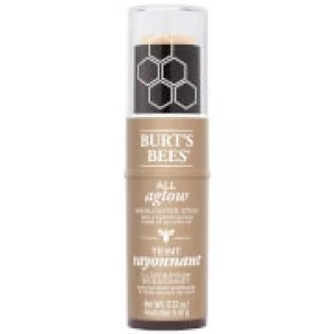 image of Burt's Bees 100% Natural All Aglow Highlighter Stick 8.5g (Various Shades) - Opal Mist