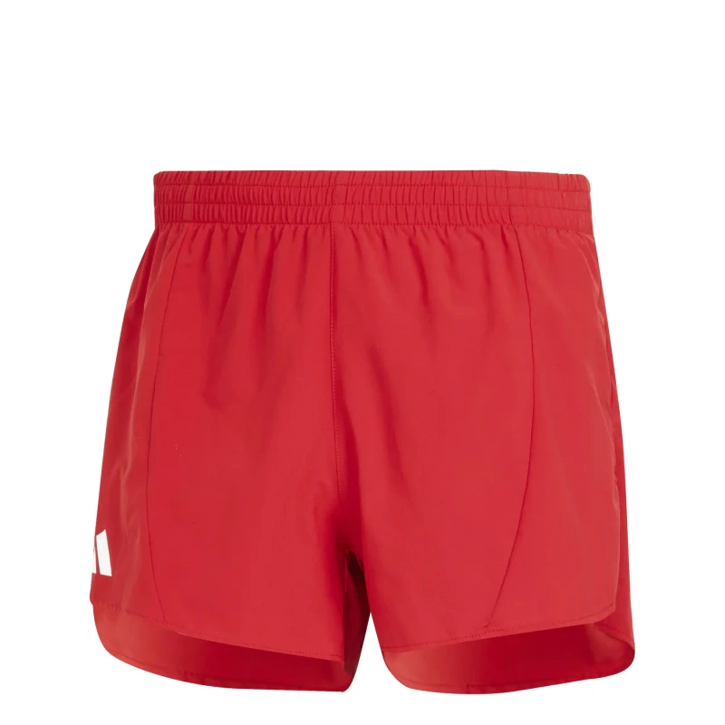 Image of adidas Adizero Essentials Running Shorts Performance Shorts S Red 45330108350