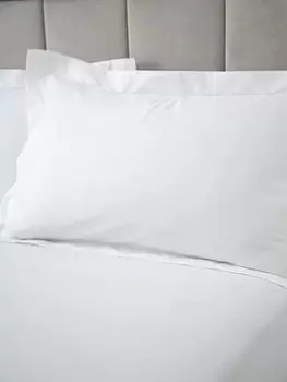 Image of Bianca Cottonsoft 180 Thread Count 100% Egyptian Cotton Oxford Pillowcase Pair