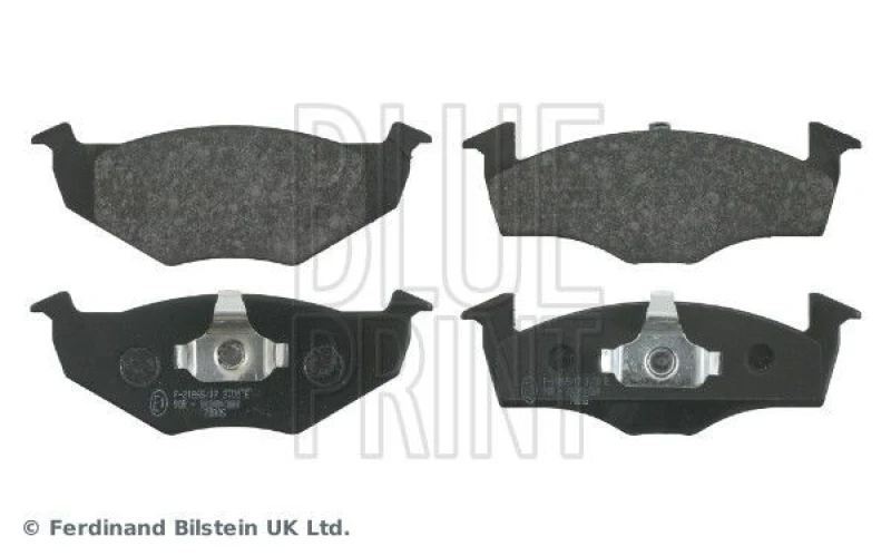Image of Blue PRINT Brake pad set Blue PRINT ADV184241