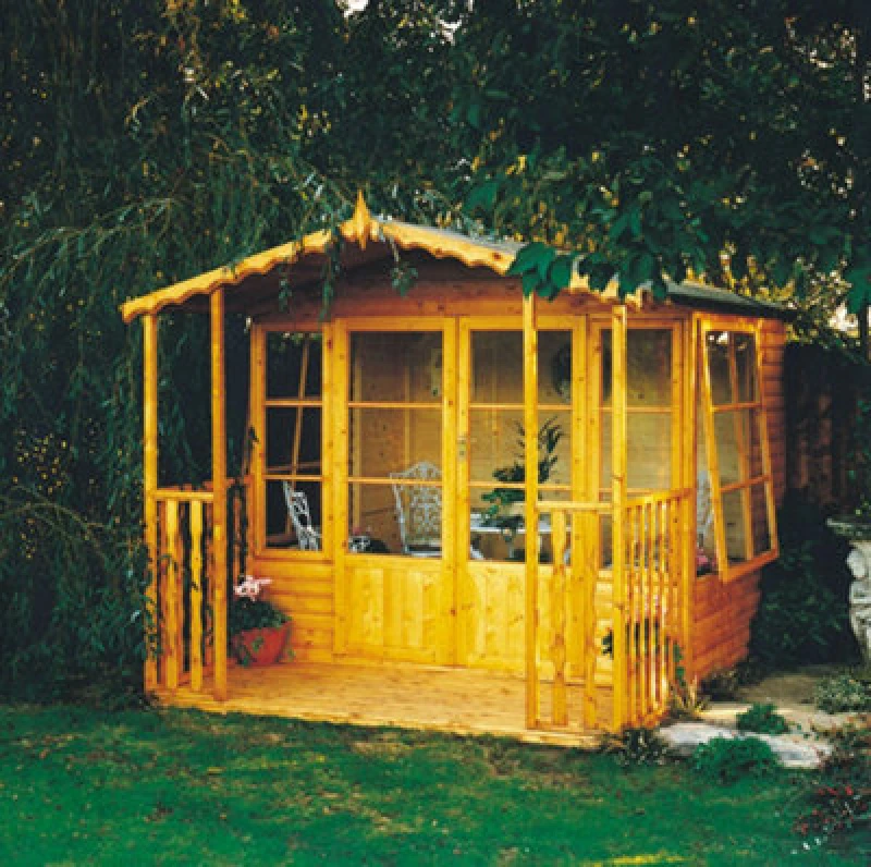 Image of Shire Woburn 10X9 Shiplap Rooms For The Garden