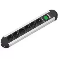 Image of Bachmann PRIMO power extension 1.75 m 6 AC outlet(s) Black, Grey