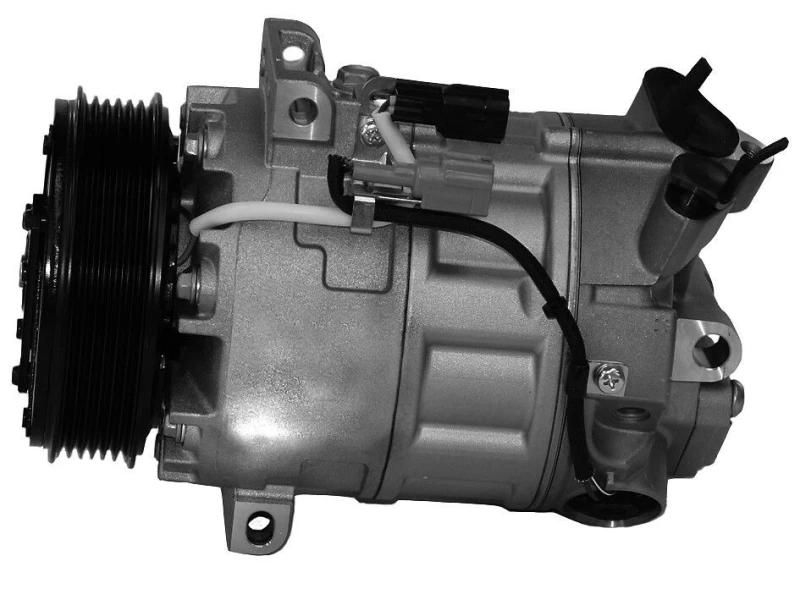 Image of VALEO 813149 AC Compressor Refrigerant: R134a, PAG 46, NEW Original PART, with PAG compressor oil Compressor,air conditioning (447)
