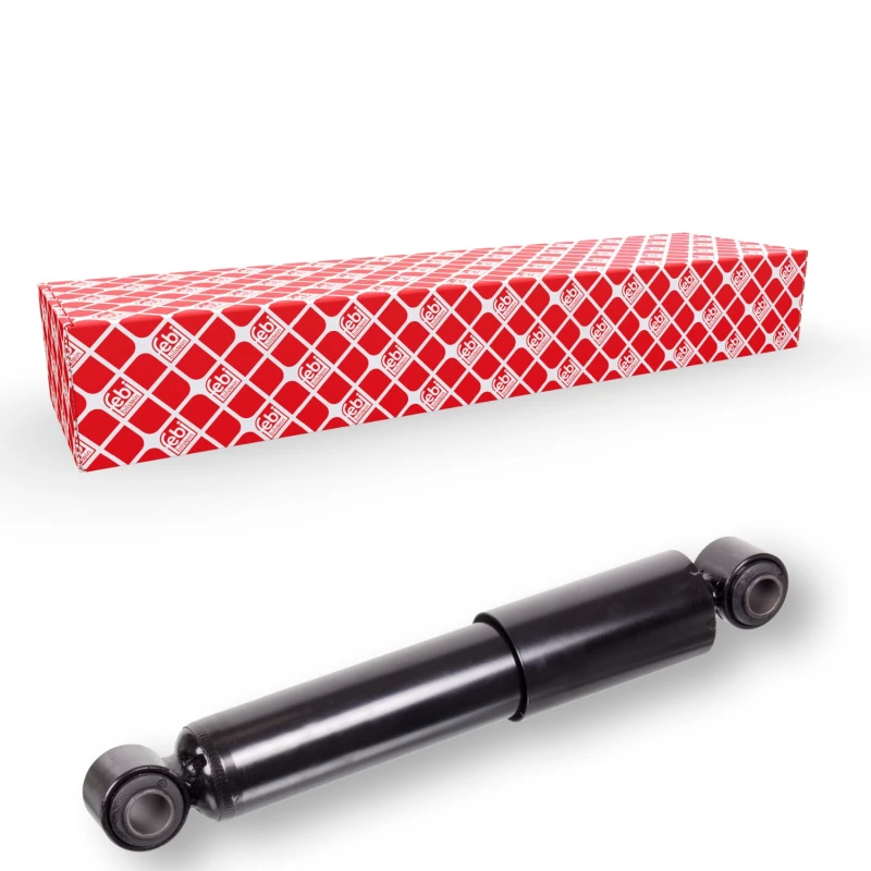 Image of FEBI BILSTEIN 20282 Shock absorber Rear Axle Right, Oil Pressure, Telescopic Shock Absorber, Bottom eye Shock Absorber (854)