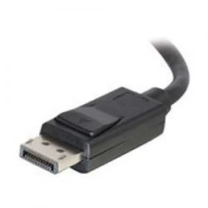 Image of C2G 7m DisplayPort Cable with Latches M/M - Black