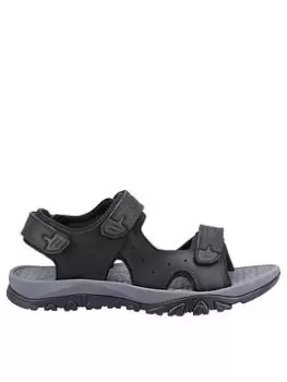 image of Cotswold Lansdown Mens Sandal, Black, Size 10, Men