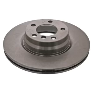 Single of Brake Discs 43956 by Febi Bilstein Front Axle