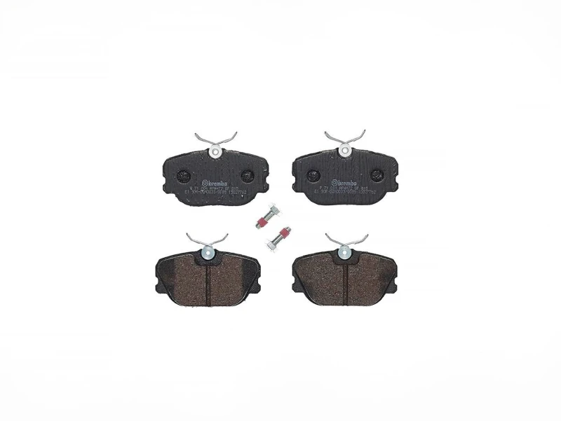 Image of BREMBO Brake pad set BREMBO P 71 004