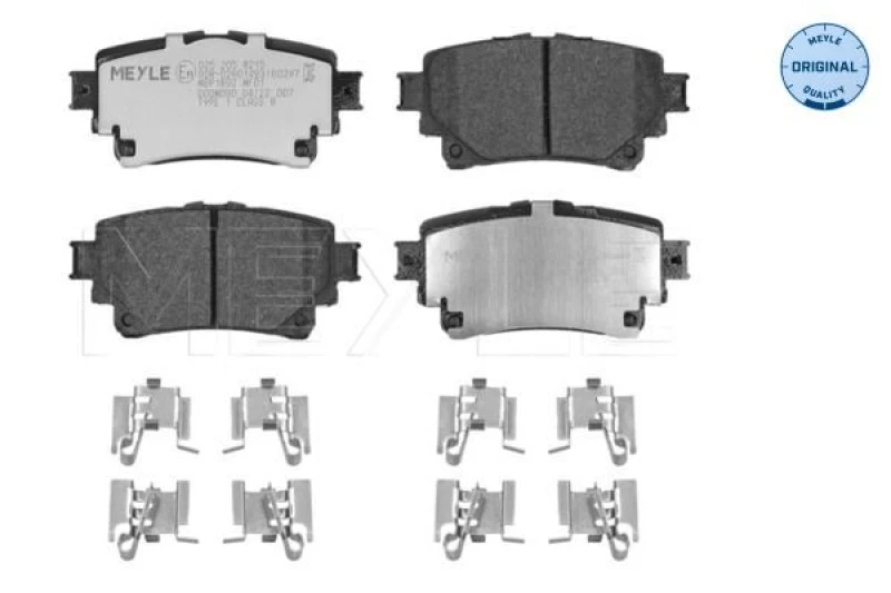 Image of MEYLE Brake pad set MEYLE 025 205 8215
