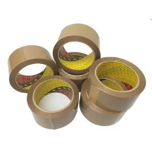 Image of Scotch 371 48mm x 66m Adhesive Tape Polypropylene Buff Pack of 36
