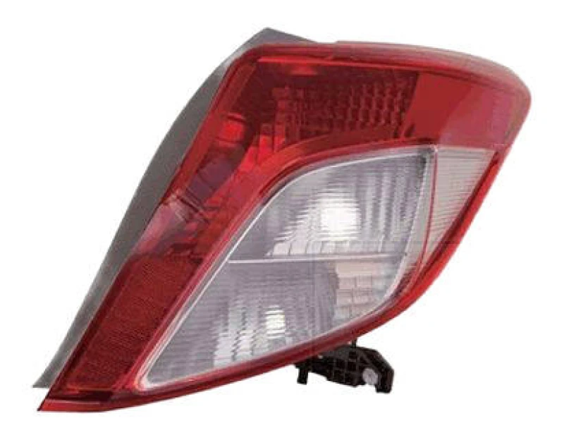 Image of VAN WEZEL 5437932 Rear light without bulb holder, Right Combination Rearlight (391)