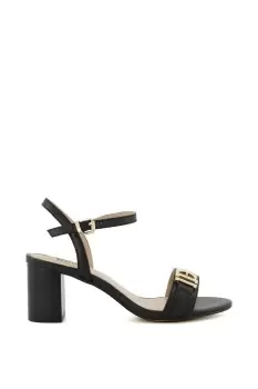 image of Wide Fit 'Jessie' Leather Sandals